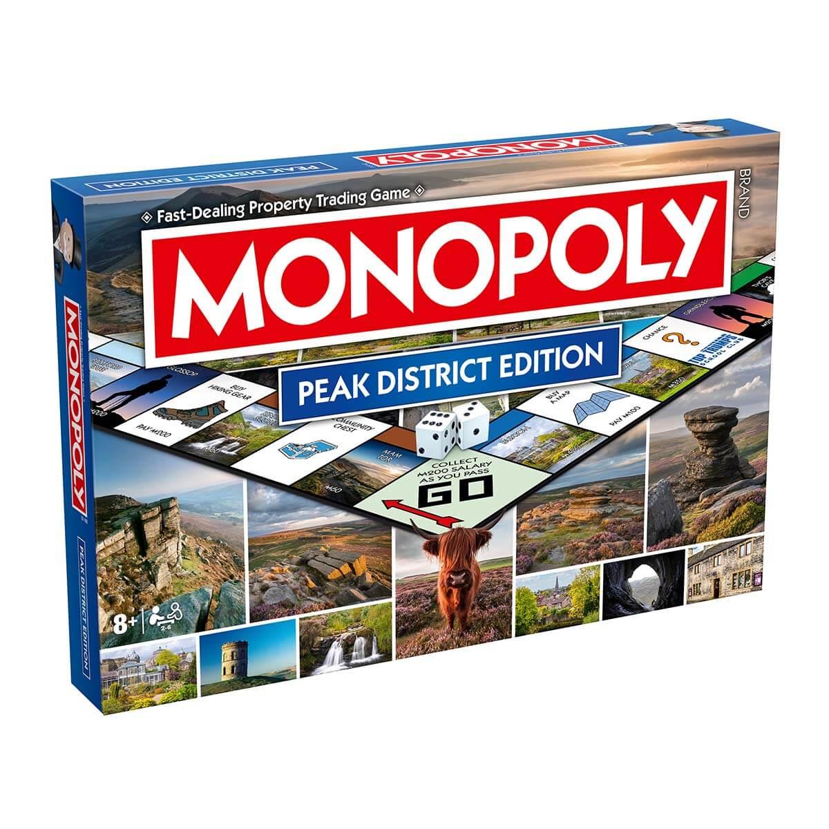 Peak District Monopoly Board Game | Winning Moves UK