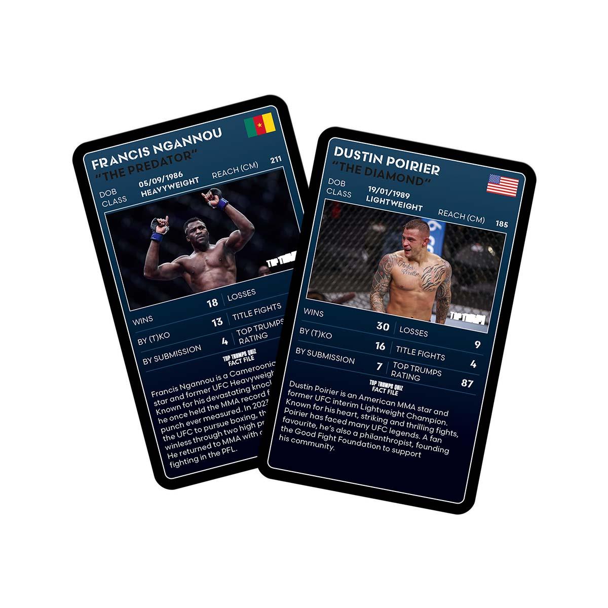 MMA Mixed Martial Arts Top Trumps Limited Edition Card Game | Winning Moves UK