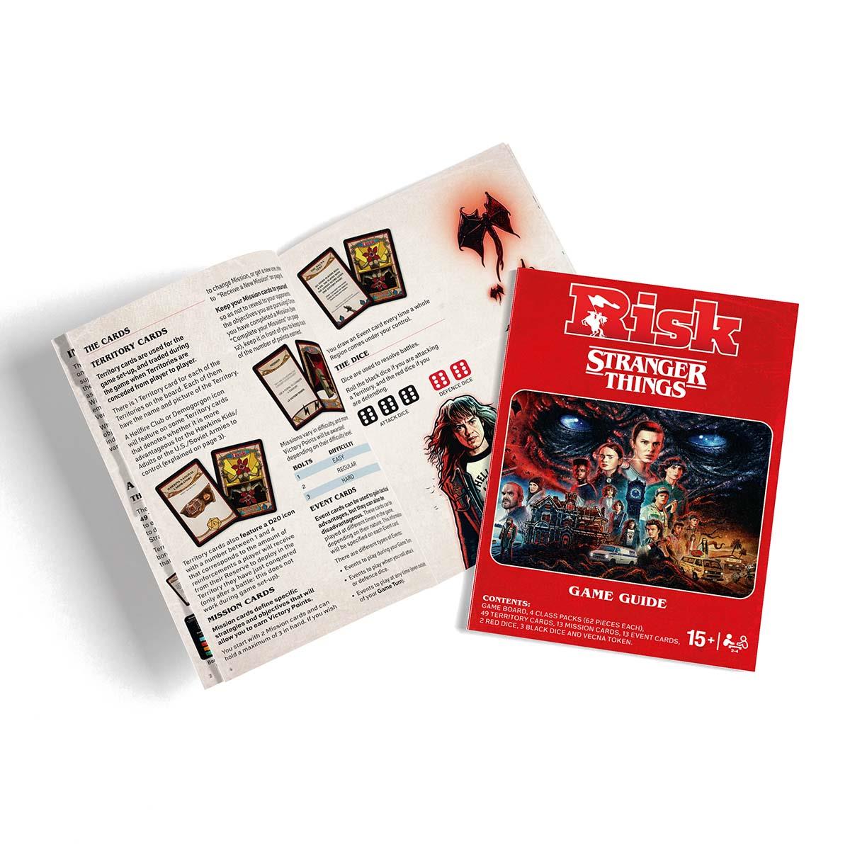 Stranger Things Risk Strategy Board Game | Winning Moves UK