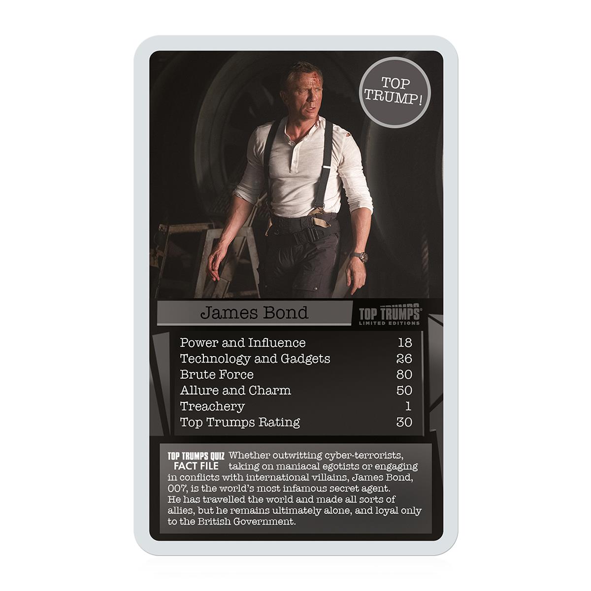 James Bond 'Every Assignment' Top Trumps Card Game | Winning Moves UK
