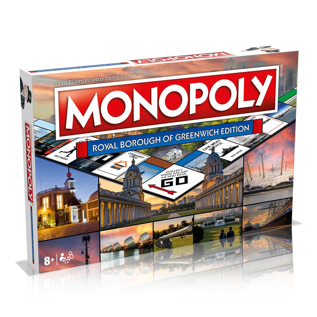 Royal Borough of Greenwich Monopoly Board Game | Winning Moves UK