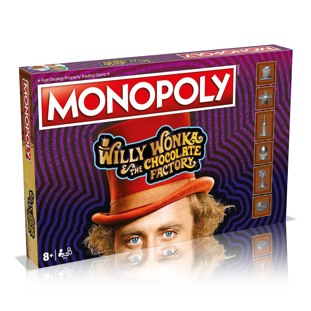 Willy Wonka and the Chocolate Factory Monopoly Board Game | Winning Moves UK