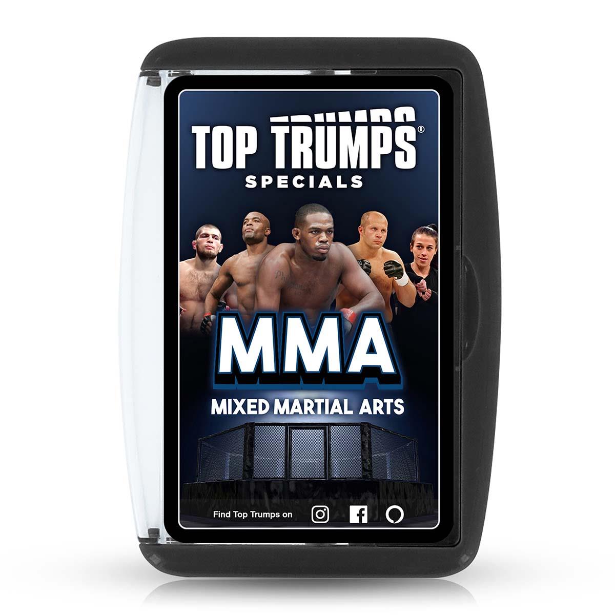 MMA Mixed Martial Arts Top Trumps Limited Edition Card Game | Winning Moves UK
