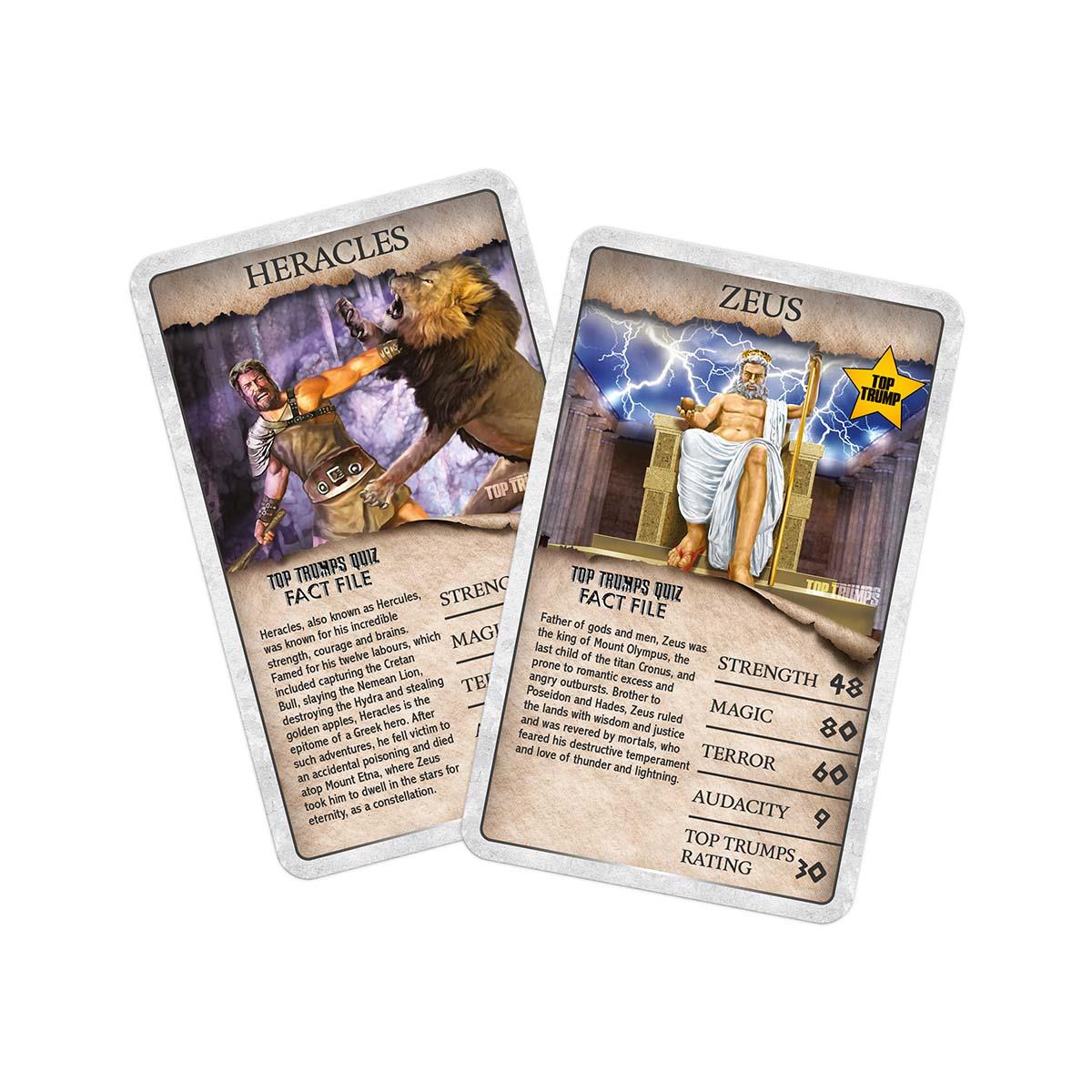 Greek Myths 30 Fantastic Tales Top Trumps Limited Edition Card Game | Winning Moves UK