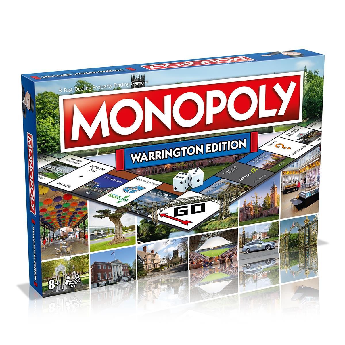 Warrington Monopoly Board Game | Winning Moves UK