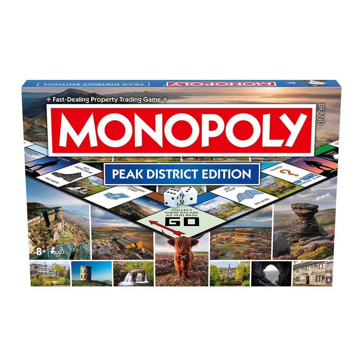 Peak District Monopoly Board Game | Winning Moves UK