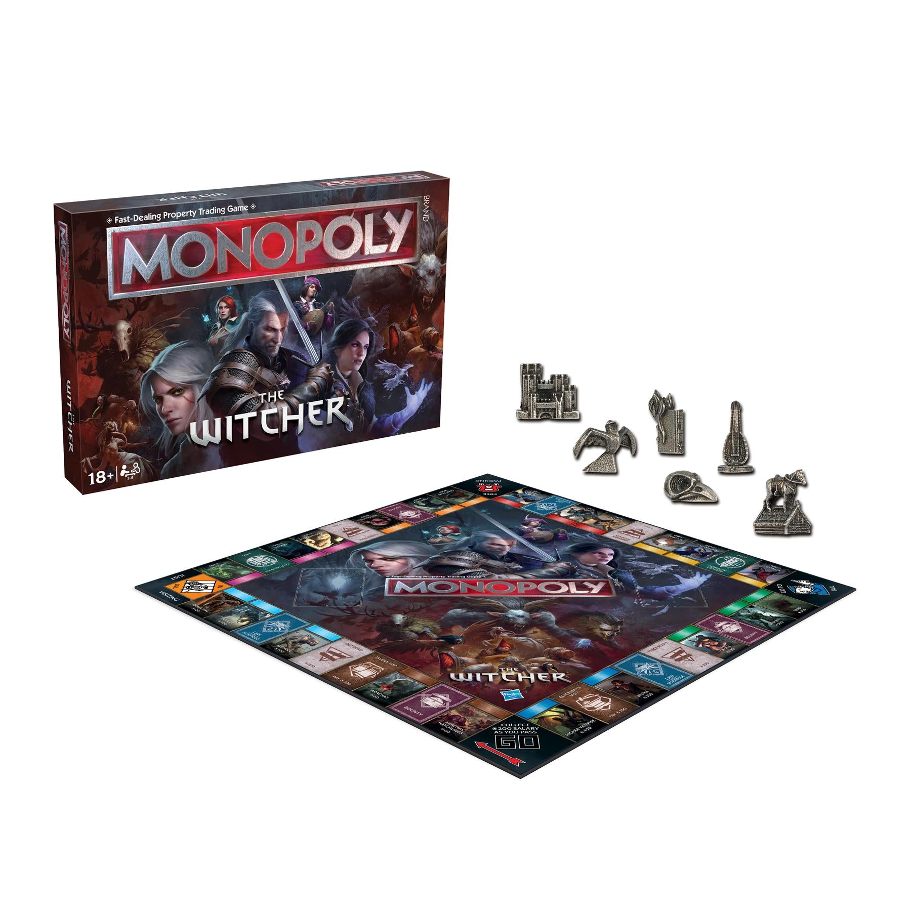 The Witcher Monopoly Board Game | Winning Moves UK