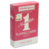 Classic Pink Waddingtons Number 1 Playing Cards