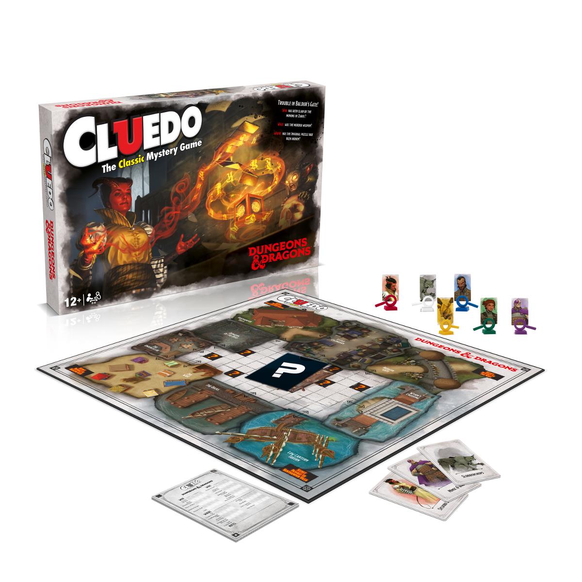 Dungeons & Dragons Cluedo Board Game | Winning Moves UK