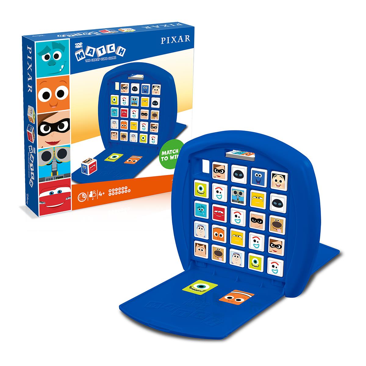 PIXAR Top Trumps Match - The Crazy Cube Game | Winning Moves UK