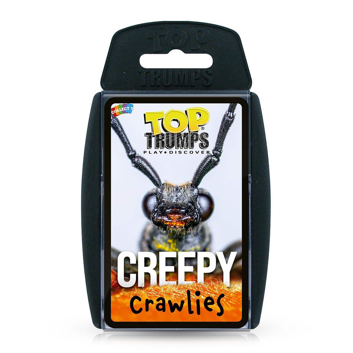 Creepy Crawlies Top Trumps Card Game | Winning Moves UK