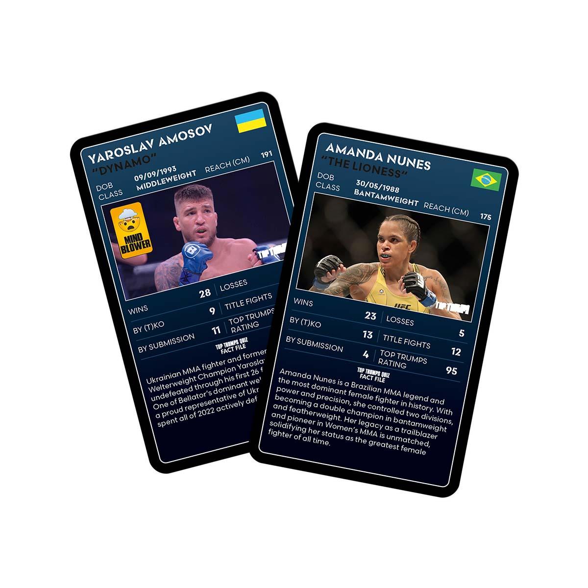 MMA Mixed Martial Arts Top Trumps Limited Edition Card Game | Winning Moves UK