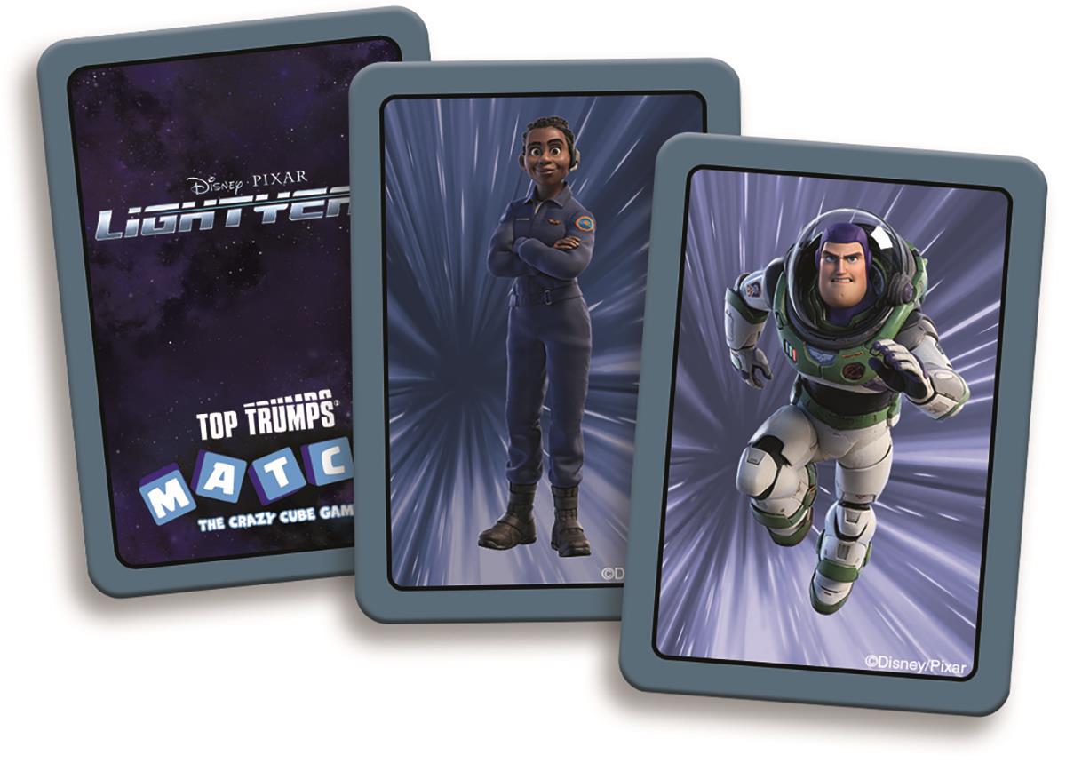 Lightyear Top Trumps Match - The Crazy Cube Game | Winning Moves UK