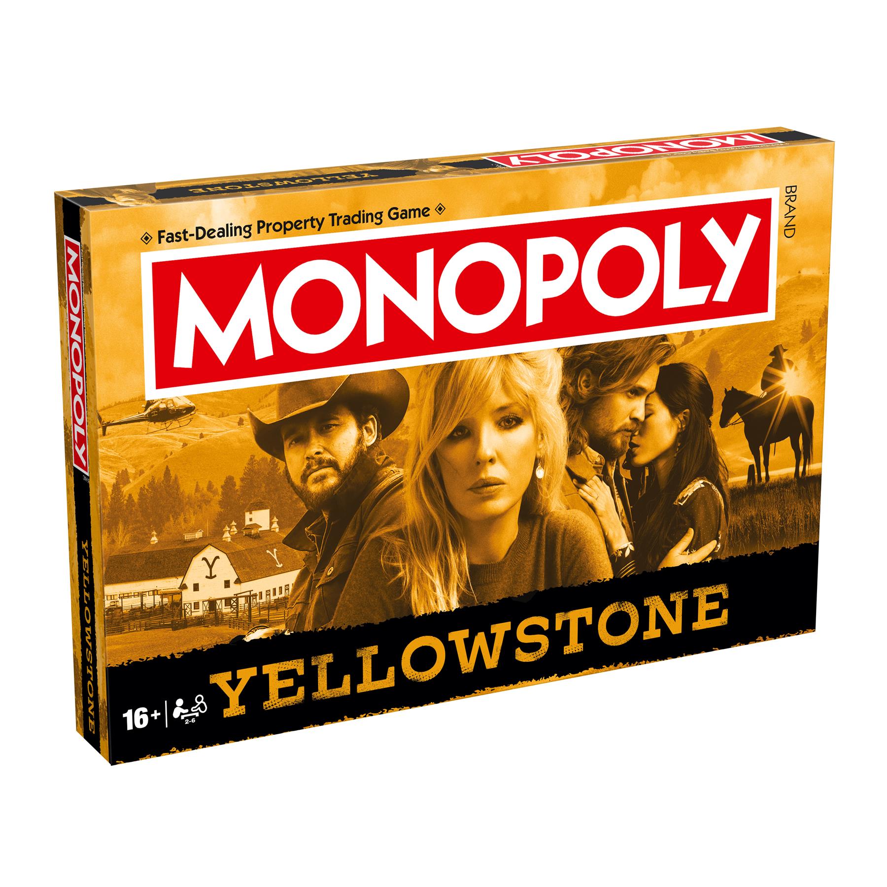 Yellowstone Monopoly Board Game | Winning Moves UK
