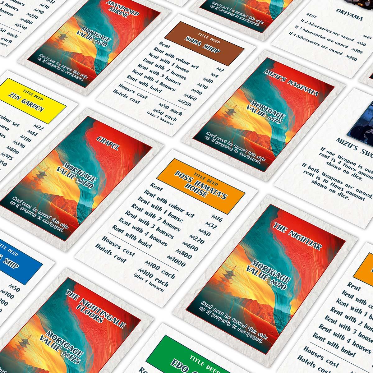 Blue Eye Samurai Monopoly Board Game | Winning Moves UK