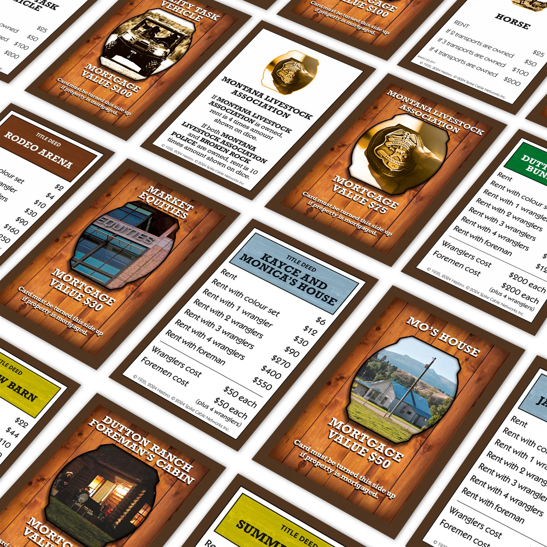 Yellowstone Monopoly Board Game | Winning Moves UK