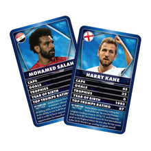 Load image into Gallery viewer, World Football Stars Top Trumps Battle Mat Card Game
