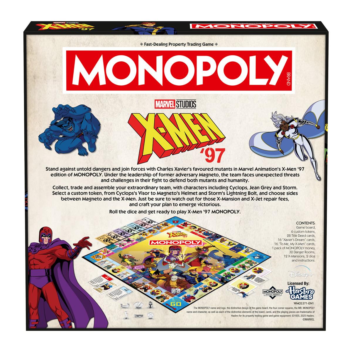 X-Men '97 Monopoly Board Game | Winning Moves UK
