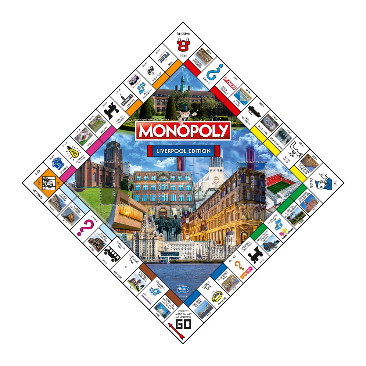 Liverpool Monopoly Board Game | Winning Moves UK