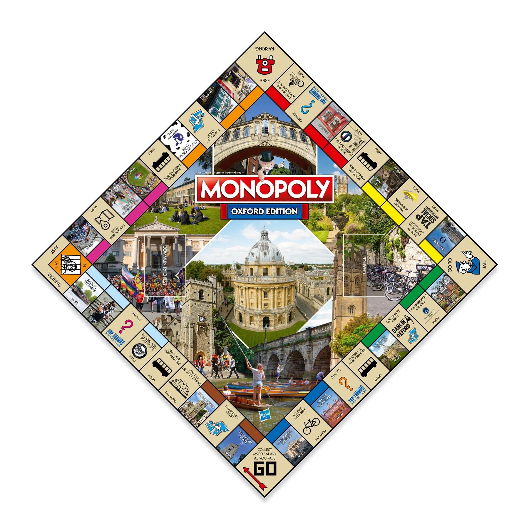 Oxford Monopoly Board Game | Winning Moves UK