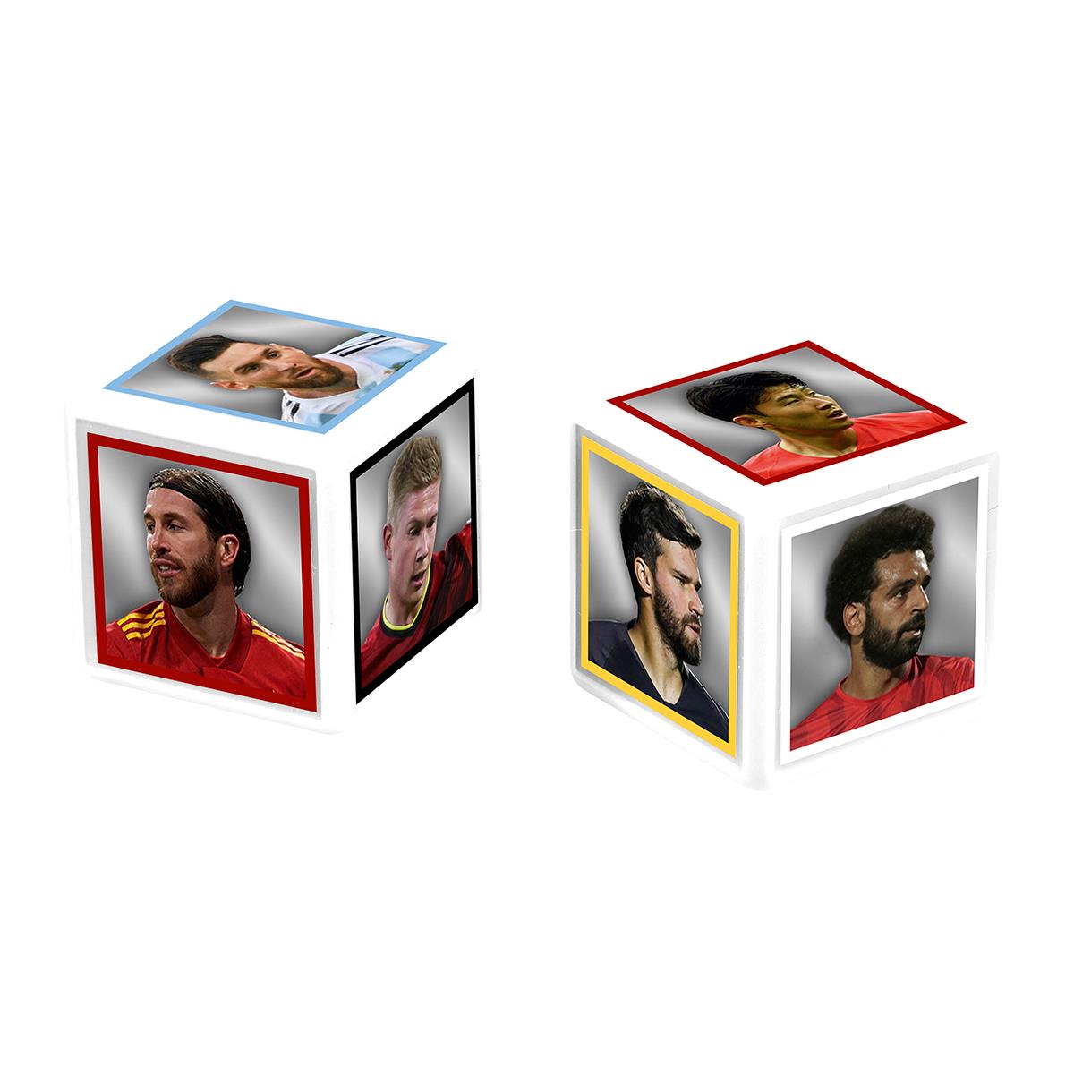 World Football Stars Top Trumps Match - The Crazy Cube Game | Winning Moves UK