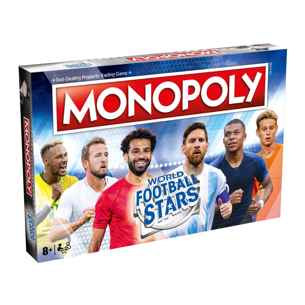 World Football Stars Monopoly Board Game | Winning Moves UK