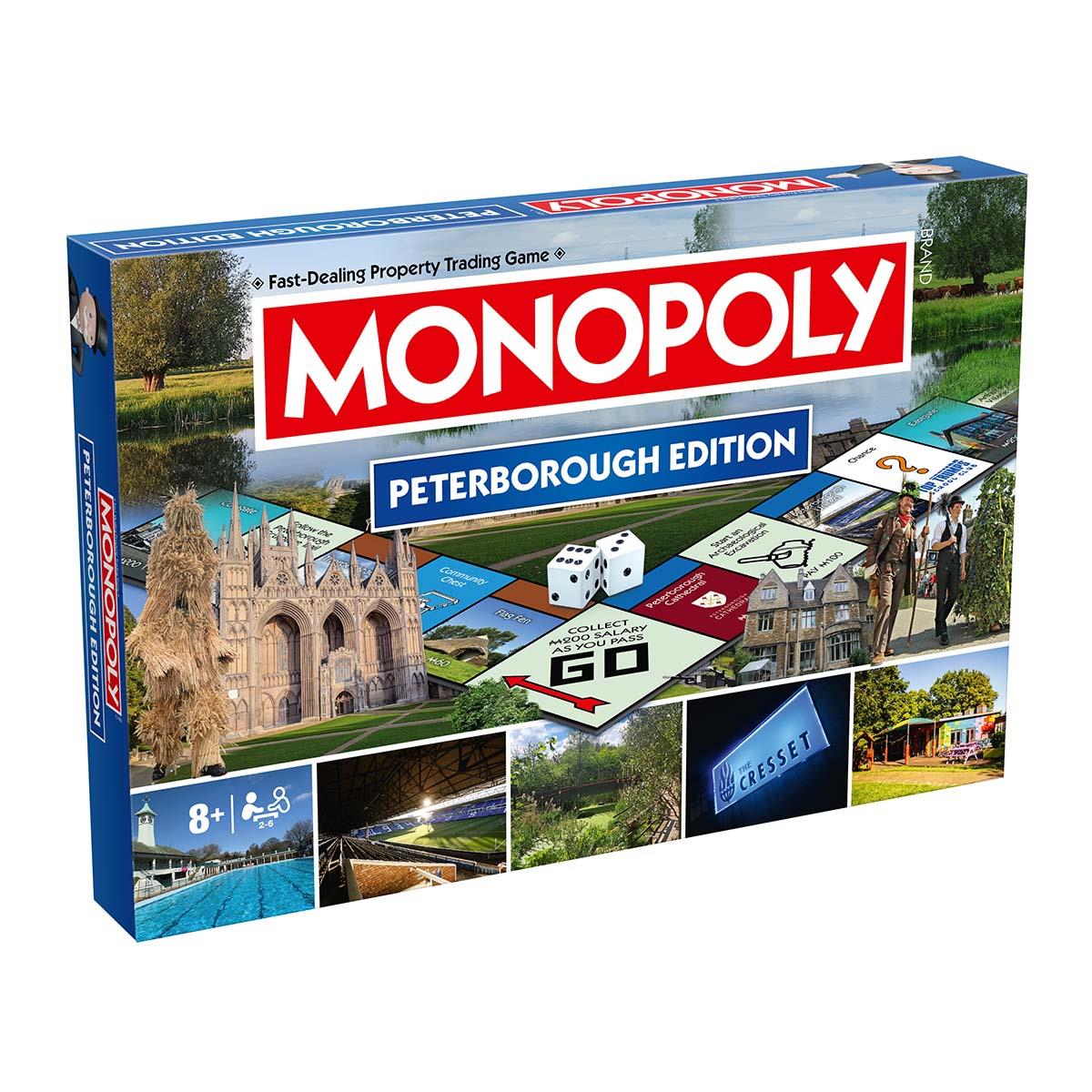 Peterborough Monopoly Board Game | Winning Moves UK