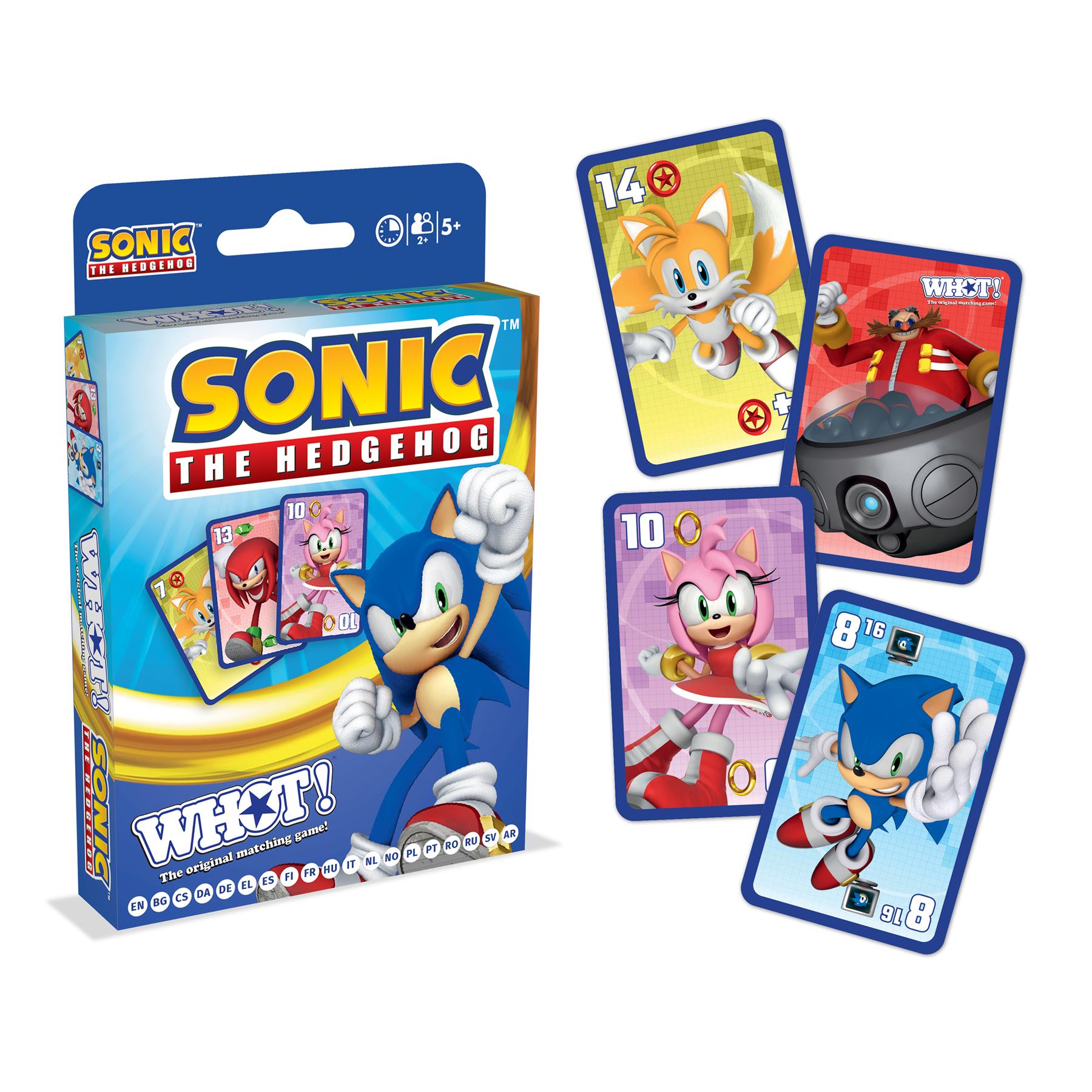 Sonic the Hedgehog WHOT! Card Game | Winning Moves UK