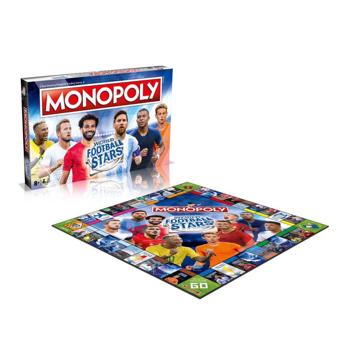 World Football Stars Monopoly Board Game | Winning Moves UK
