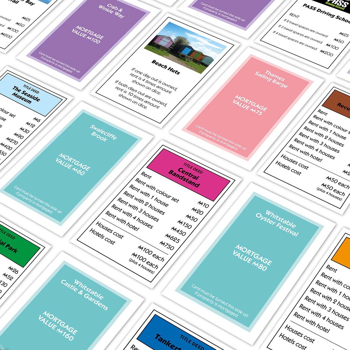 Whitstable and Herne Bay Monopoly Board Game | Winning Moves UK