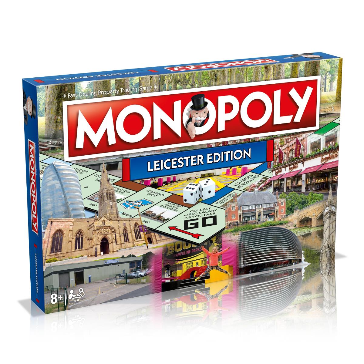 Leicester Monopoly Board Game | Winning Moves UK