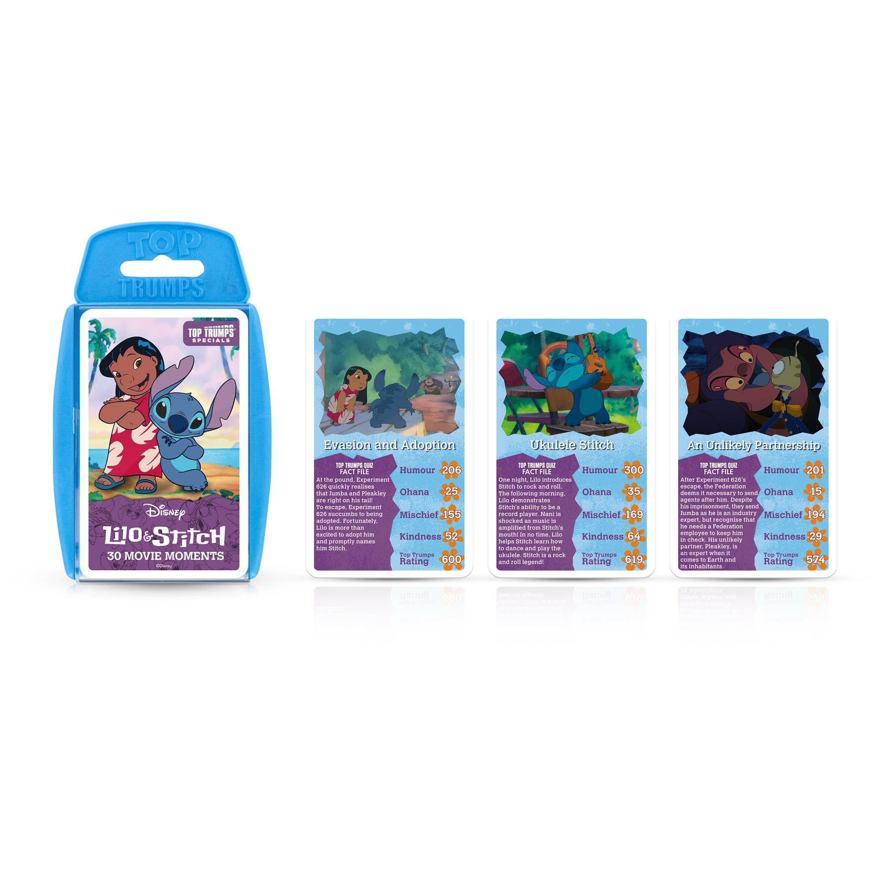 Lilo & Stitch Top Trumps Card Game | Winning Moves UK