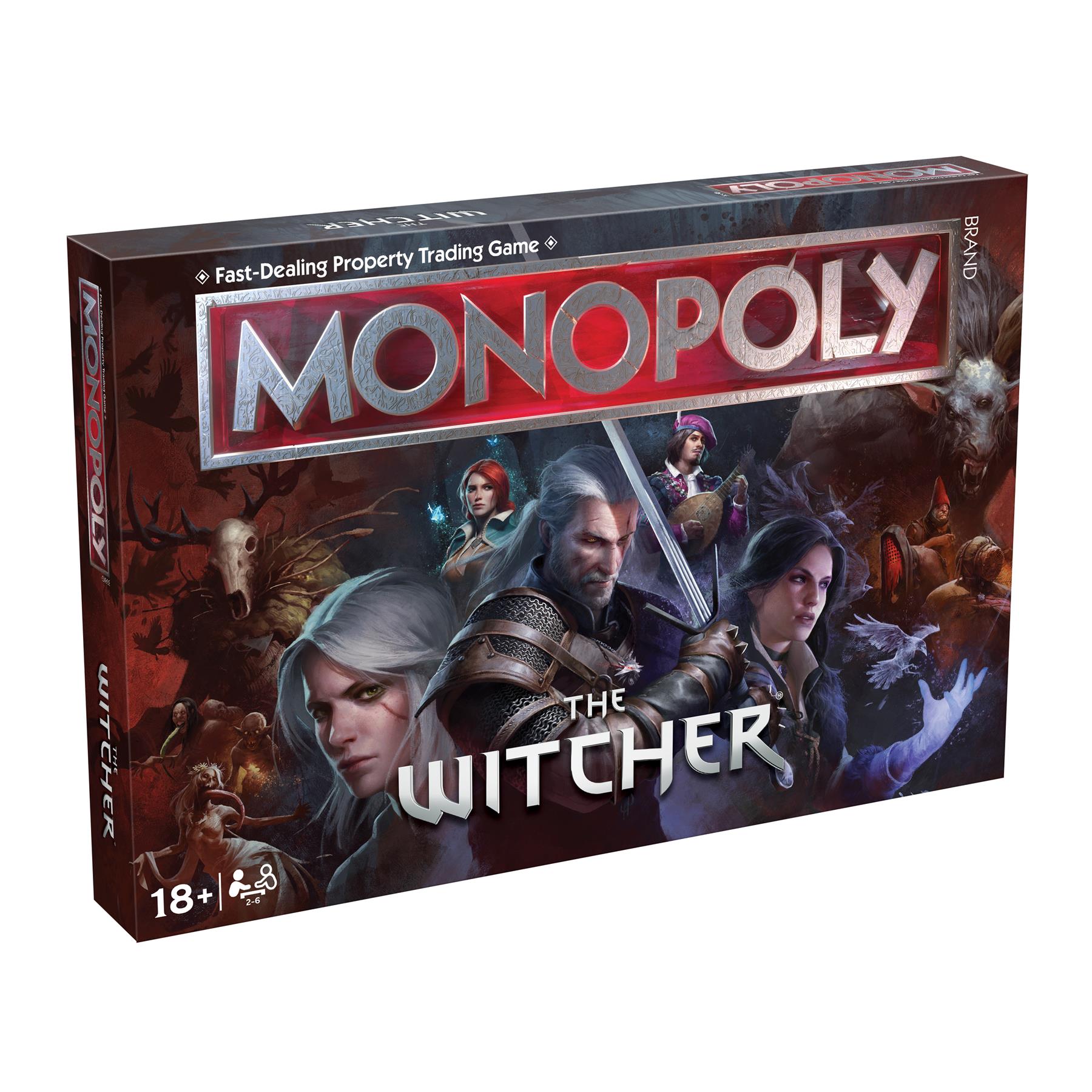 The Witcher Monopoly Board Game | Winning Moves UK