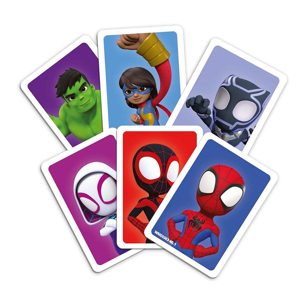 Spidey and His Amazing Friends Top Trumps Match - The Crazy Cube Game | Winning Moves UK