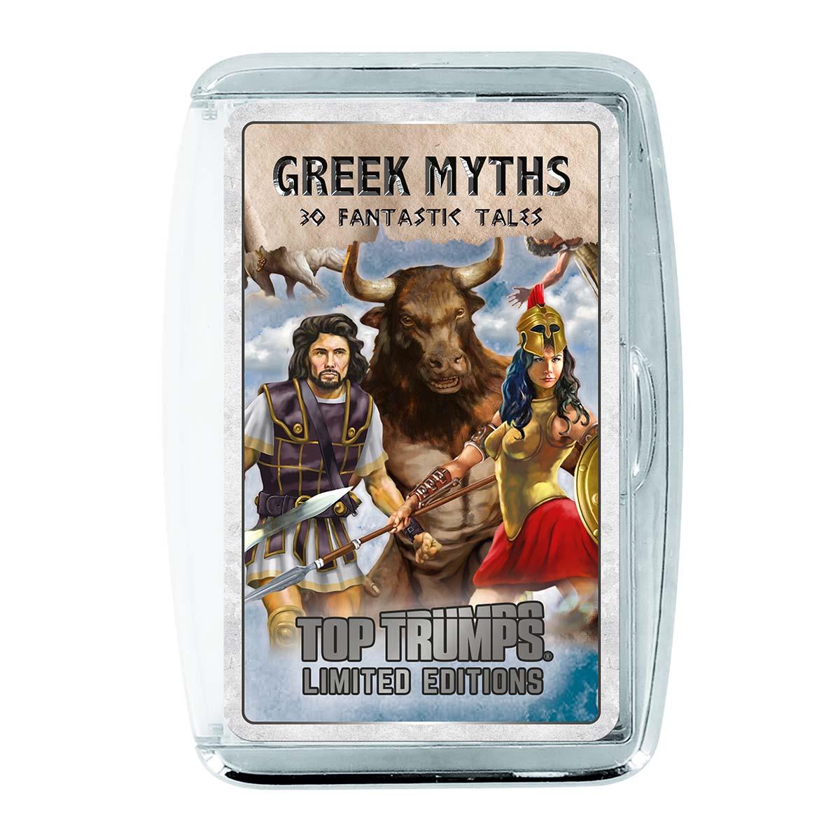 Greek Myths 30 Fantastic Tales Top Trumps Limited Edition Card Game | Winning Moves UK