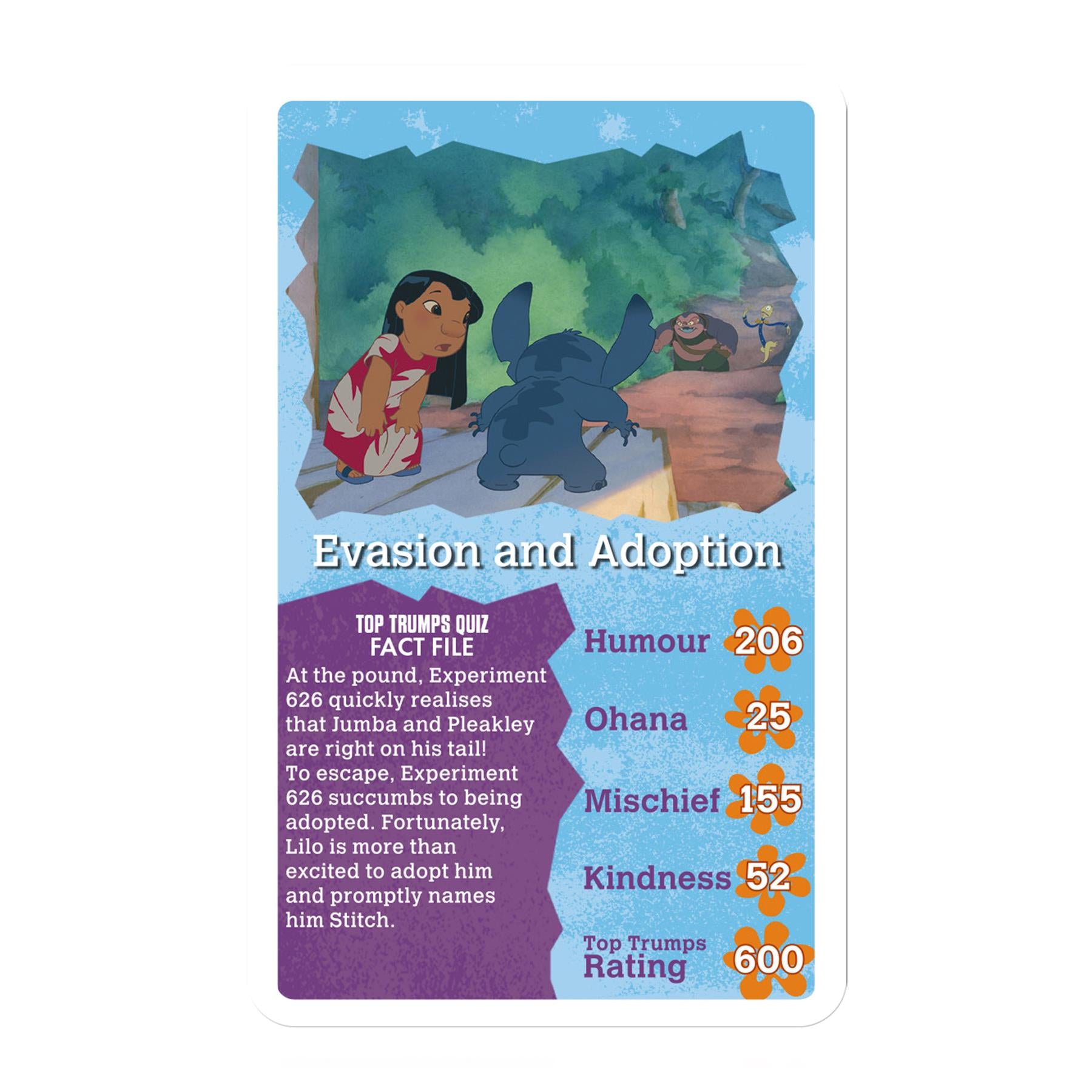 Lilo & Stitch Top Trumps Card Game | Winning Moves UK