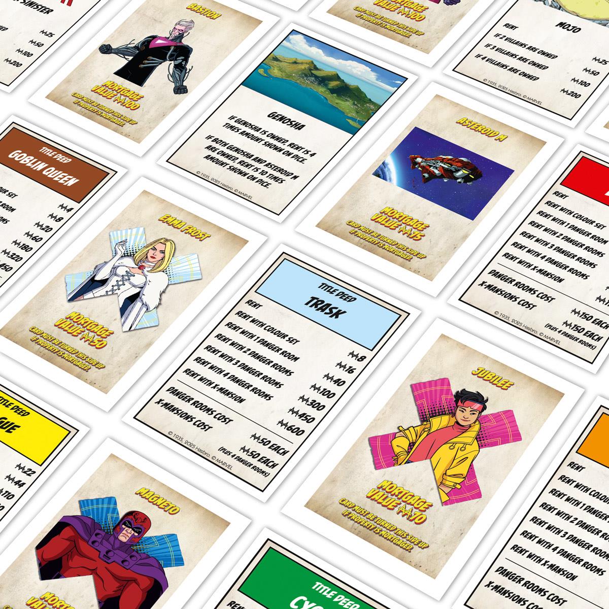 X-Men '97 Monopoly Board Game | Winning Moves UK