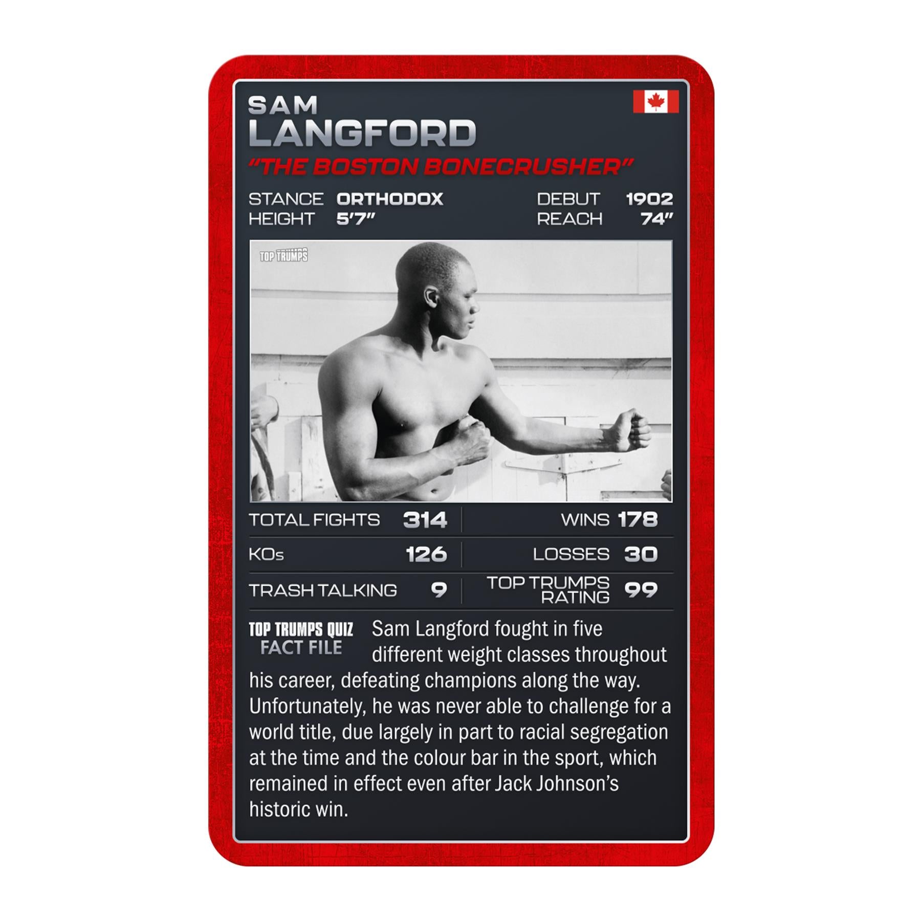 Boxing Top Trumps Card Game | Winning Moves UK