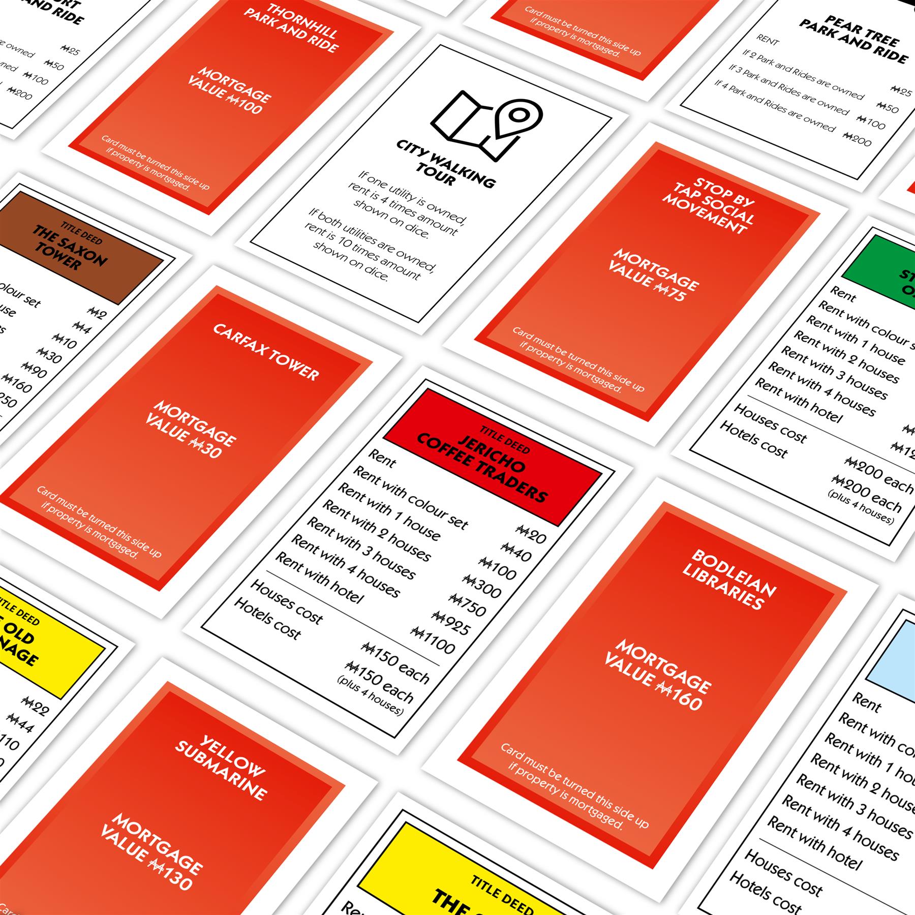 Oxford Monopoly Board Game | Winning Moves UK