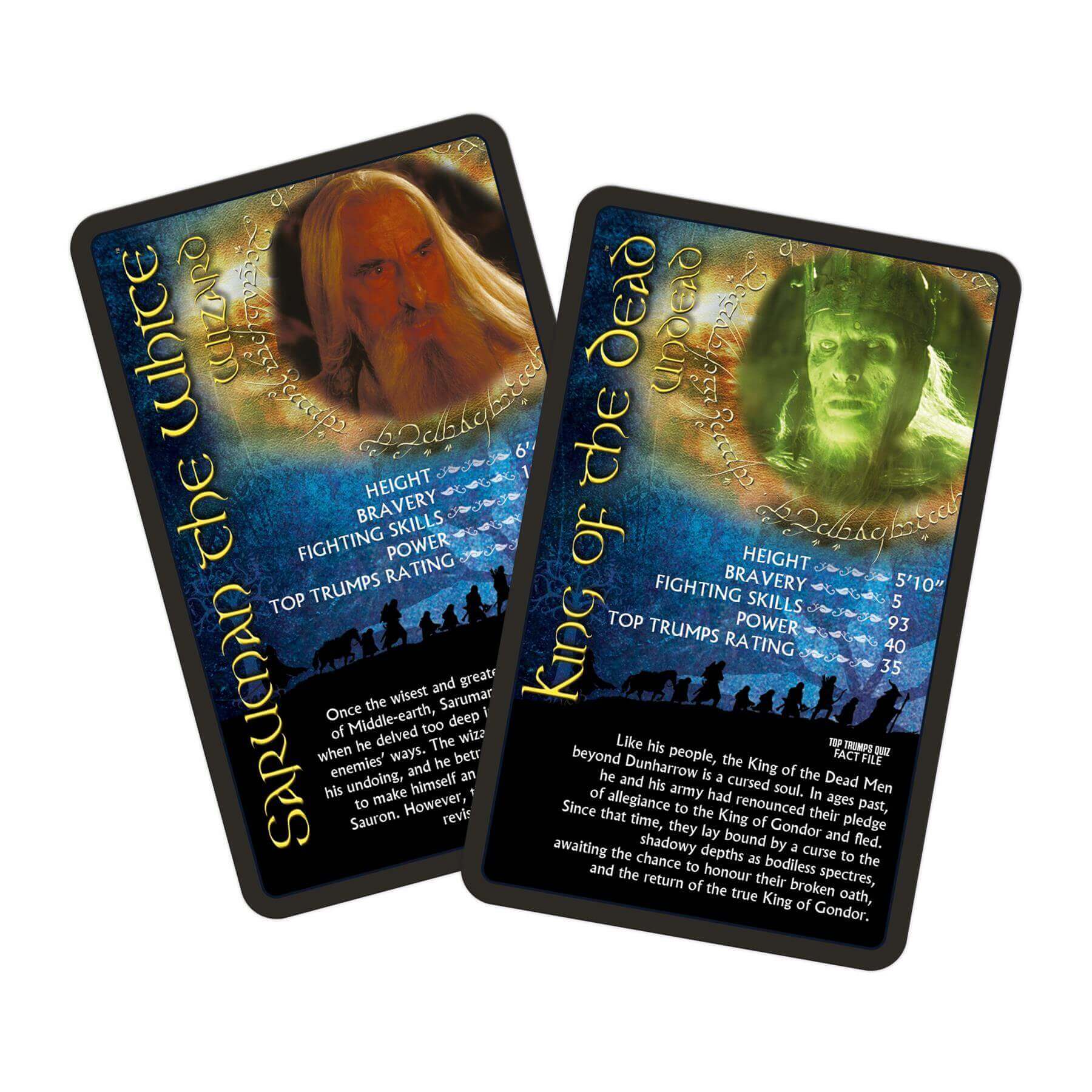 Lord of the Rings Top Trumps Battle Mat Card Game | Winning Moves UK
