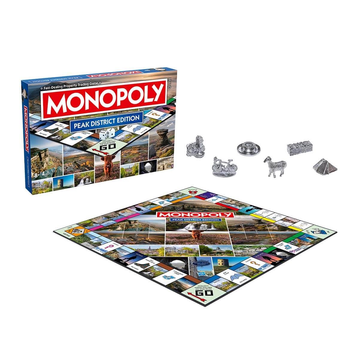 Peak District Monopoly Board Game | Winning Moves UK