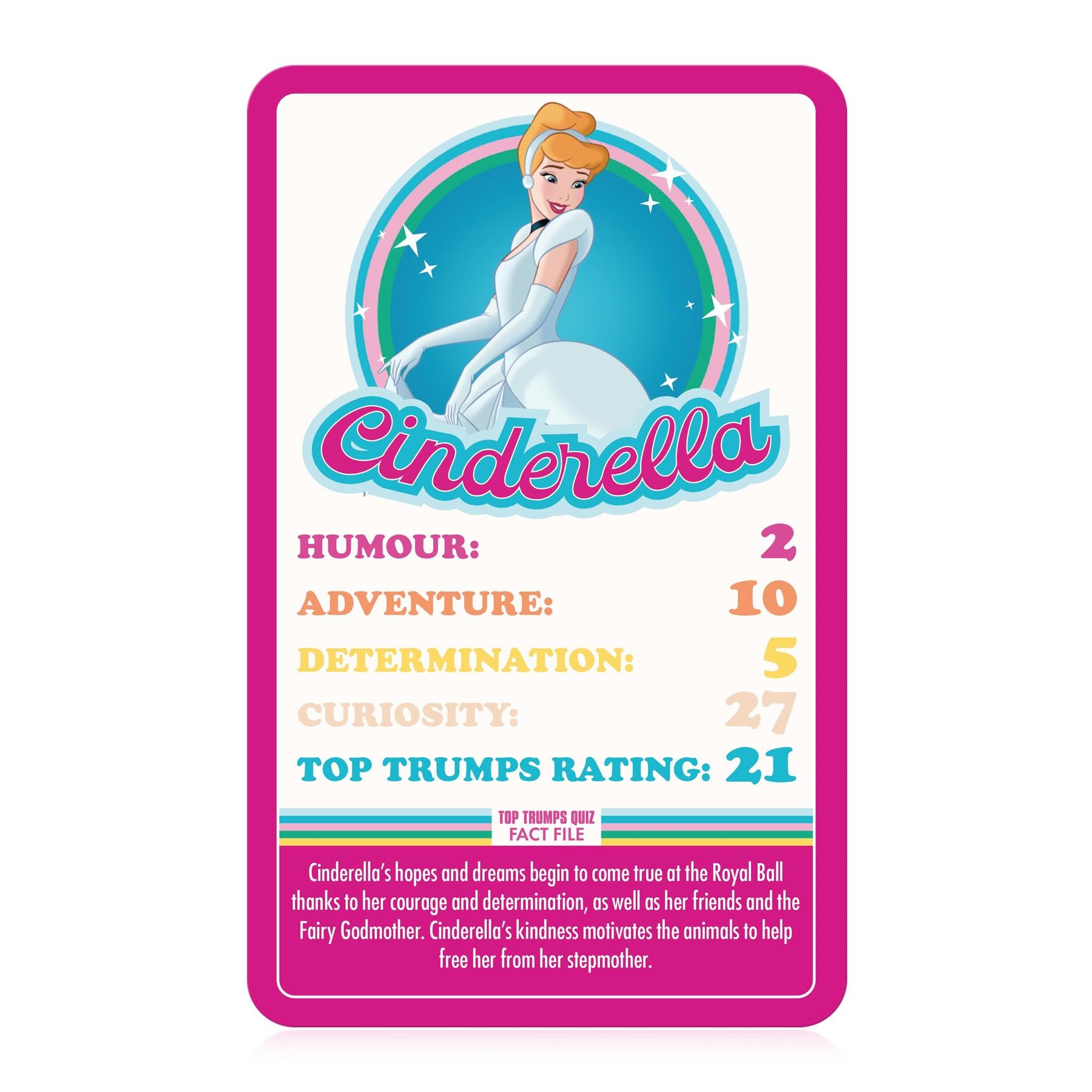 Disney Princess Top Trumps Card Game | Winning Moves UK