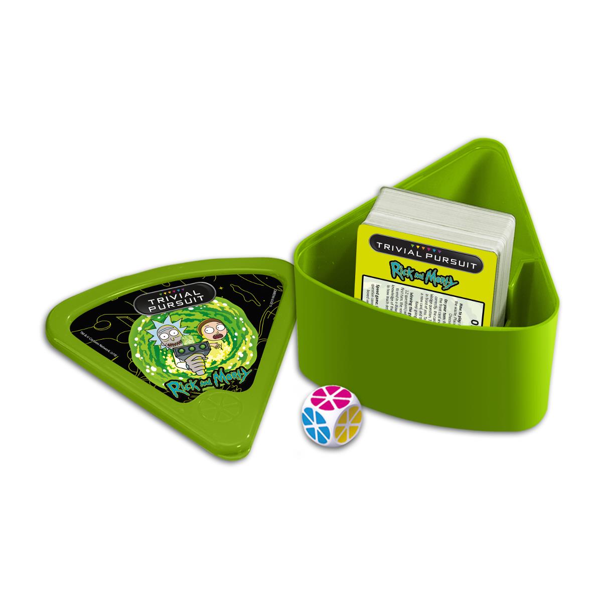 Rick & Morty Trivial Pursuit Game Knowledge Card Game | Winning Moves UK