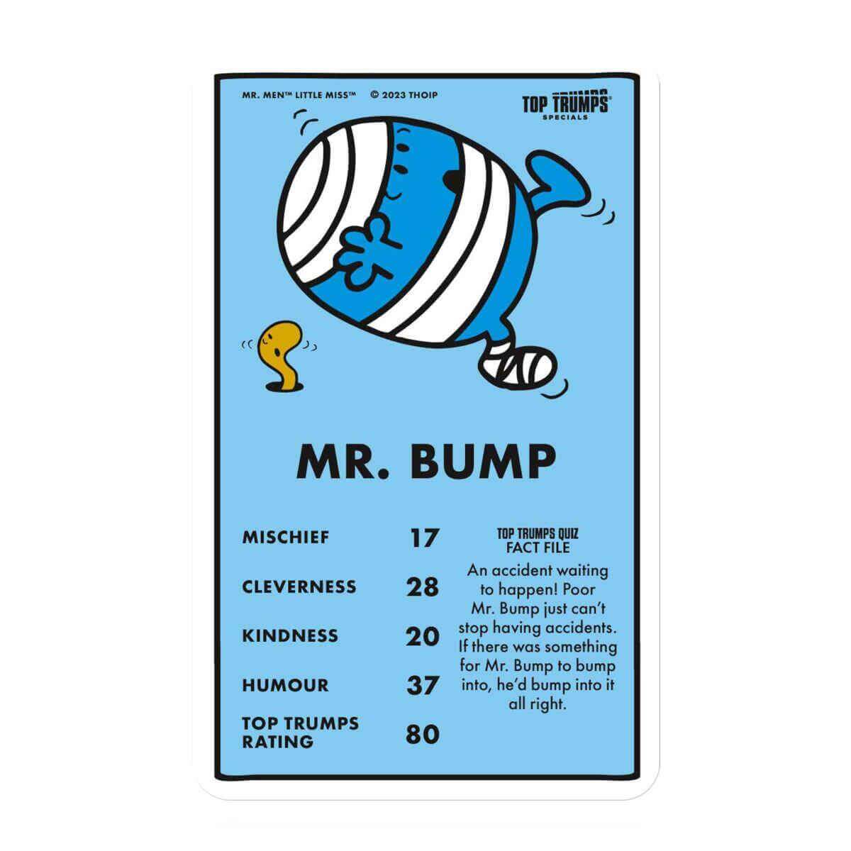 Mr Men & Little Miss Top Trumps Card Game | Winning Moves UK
