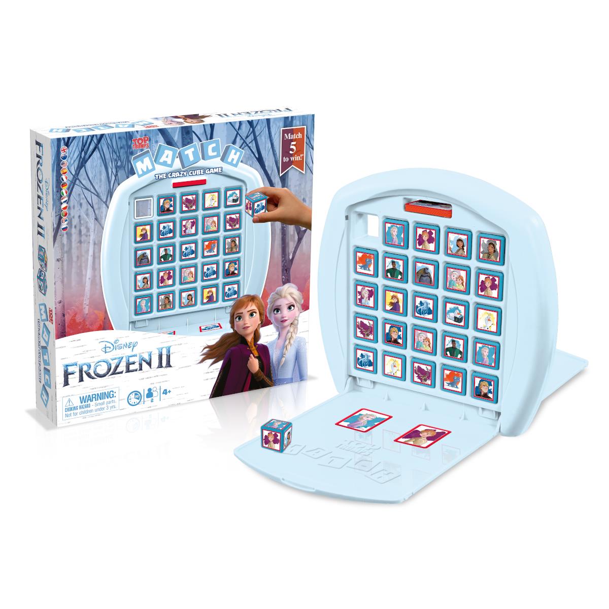 Frozen 2 Top Trumps Match - The Crazy Cube Game | Winning Moves UK