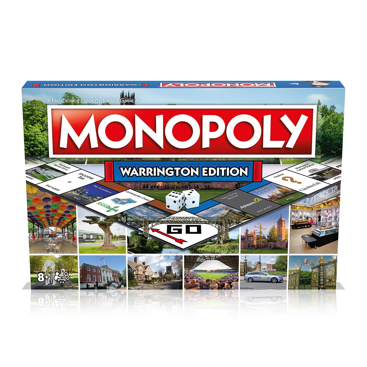 Warrington Monopoly Board Game | Winning Moves UK