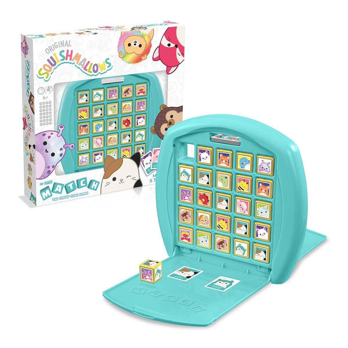 Squishmallows Top Trumps Match - The Crazy Cube Game | Winning Moves UK