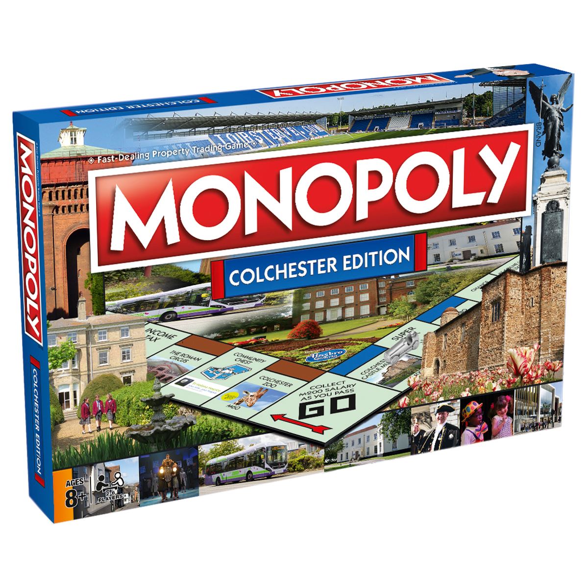Colchester Monopoly Board Game | Winning Moves UK