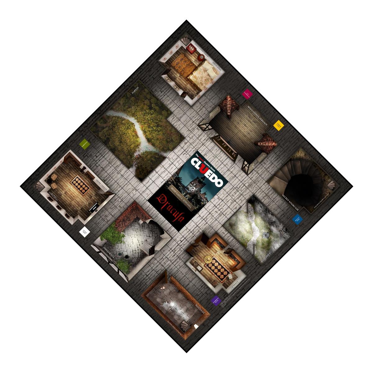 Dracula Cluedo Mystery Board Game | Winning Moves UK