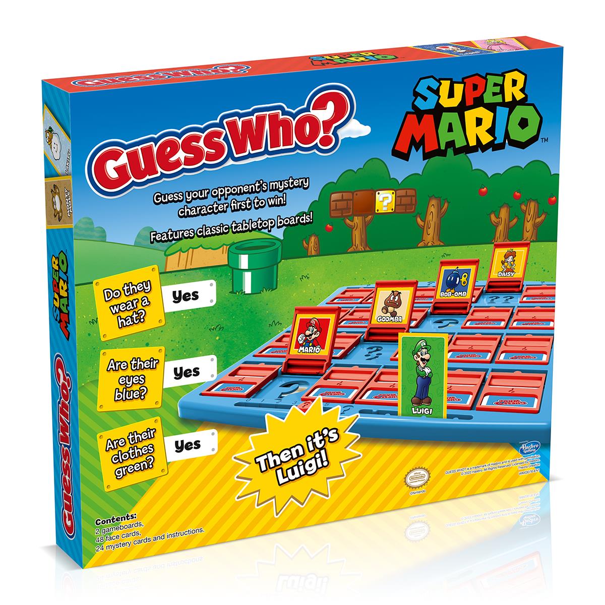 Super Mario Guess Who Guessing Game | Winning Moves UK
